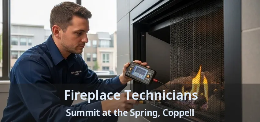 Fireplace Technicians Summit at the Spring, Coppell - TX