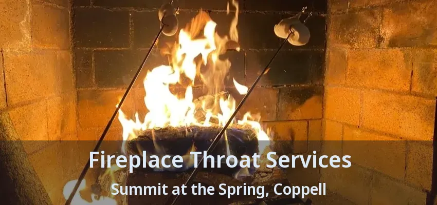 Fireplace Throat Services Summit at the Spring, Coppell - TX