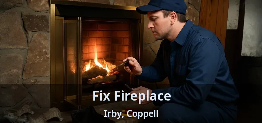 Fix Fireplace Irby, Coppell - TX