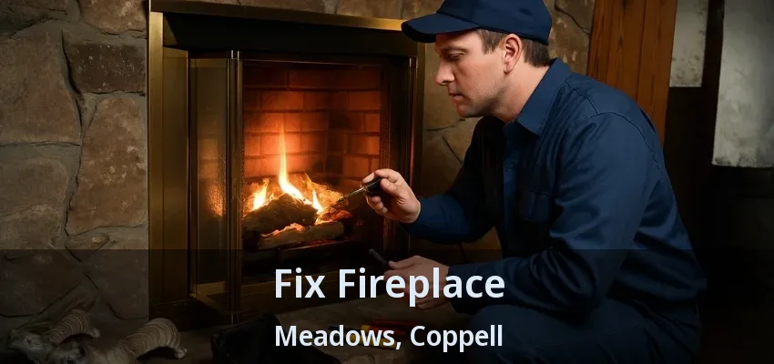 Fix Fireplace Meadows, Coppell - TX
