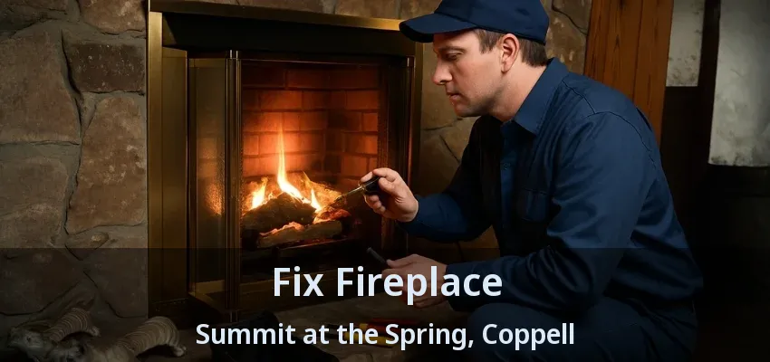 Fix Fireplace Summit at the Spring, Coppell - TX