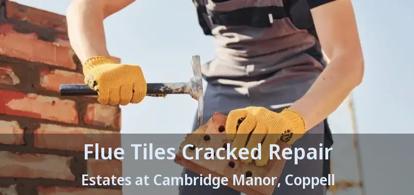 Flue Tiles Cracked Repair Estates at Cambridge Manor, Coppell - TX