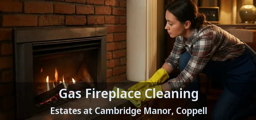 Gas Fireplace Cleaning Estates at Cambridge Manor, Coppell - TX