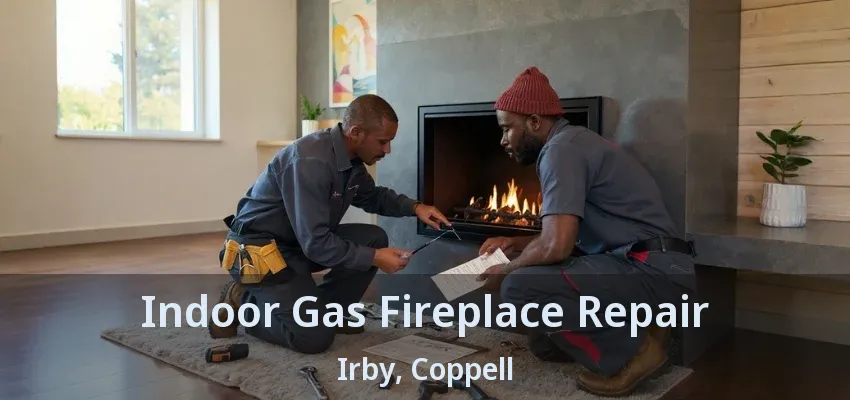 Indoor Gas Fireplace Repair Irby, Coppell - TX