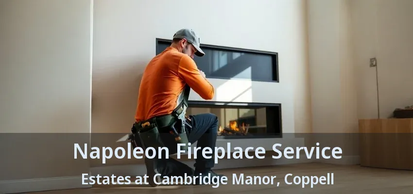 Napoleon Fireplace Service Estates at Cambridge Manor, Coppell - TX