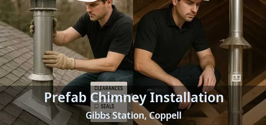 Prefab Chimney Installation Gibbs Station, Coppell - TX