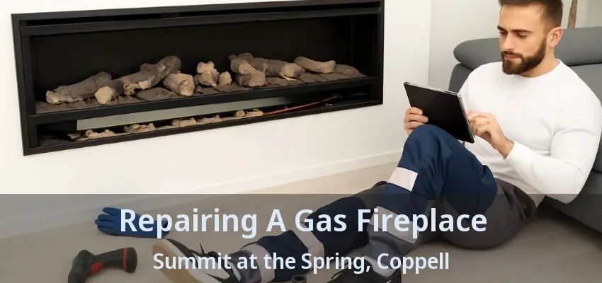 Repairing A Gas Fireplace Summit at the Spring, Coppell - TX