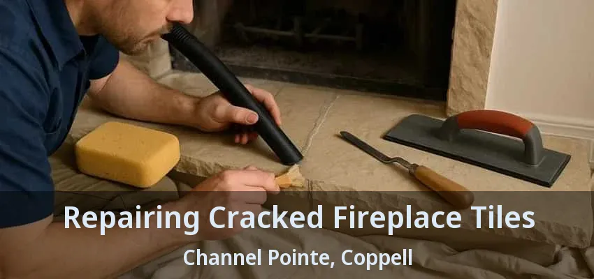 Repairing Cracked Fireplace Tiles Channel Pointe, Coppell - TX