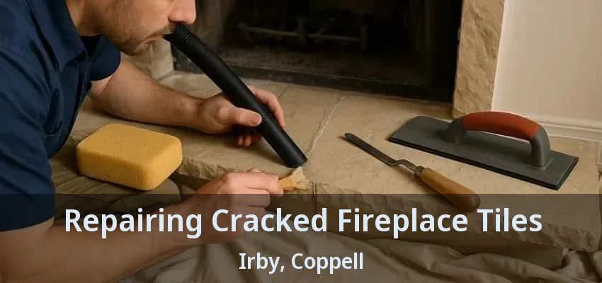 Repairing Cracked Fireplace Tiles Irby, Coppell - TX