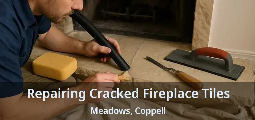 Repairing Cracked Fireplace Tiles Meadows, Coppell - TX