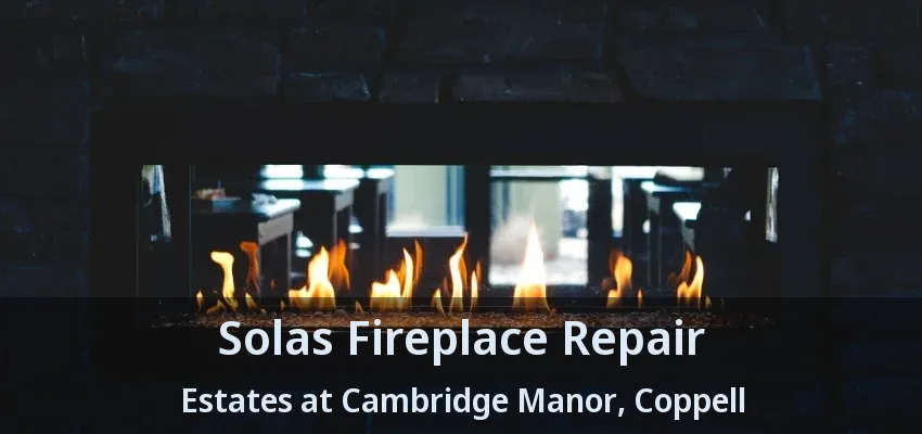 Solas Fireplace Repair Estates at Cambridge Manor, Coppell - TX